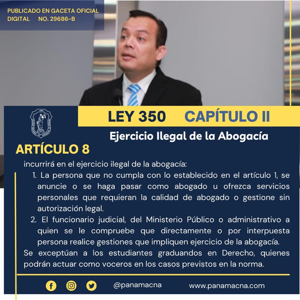 LEY 350 DEL 21 DE DICIEMBRE 2022 QUE REGULA EL EJERCICIO DE LA ABOGACIA