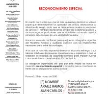 RECONOCIMIENTO A LOS OPERADORES DE JUSTICIA