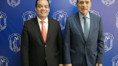 MINISTRO DEL CANAL DR. ARÍSTIDES ROYO VISITA EL COLEGIO NACIONAL DE ABOGADOS