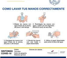 COMO LAVAR TUS MANOS CORRECTAMENTE