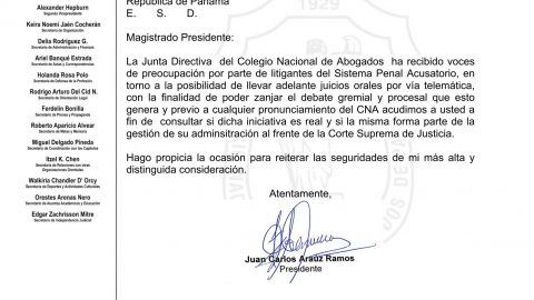 CONSULTA AL MAGISTRADO PRESIDENTE DE LA CORTE SUPREMA DE JUSTICIA