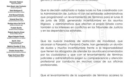 COMUNICADO SUSPENSIÓN DE TÉRMINOS JUDICIALES Y ADMINISTRATIVOS