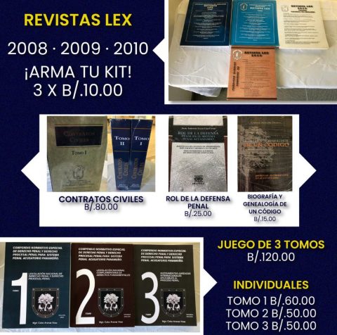 REVISTA LEX – ARMA TU COMBO 3 X B/.10.00