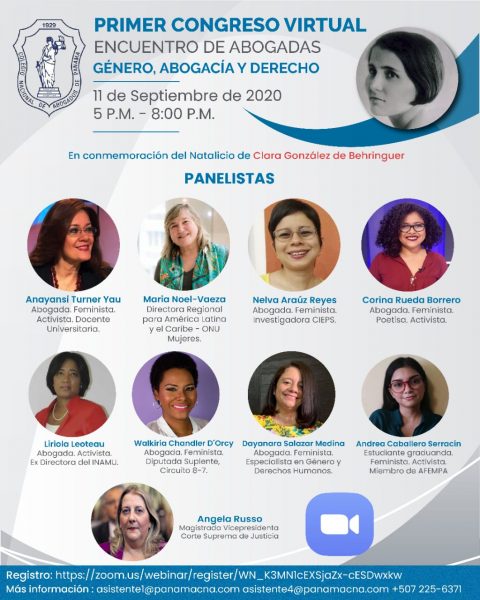 Programa – Primer Congreso Virtual – Encuentro de Abogadas  – Género, Abogacía y Derecho