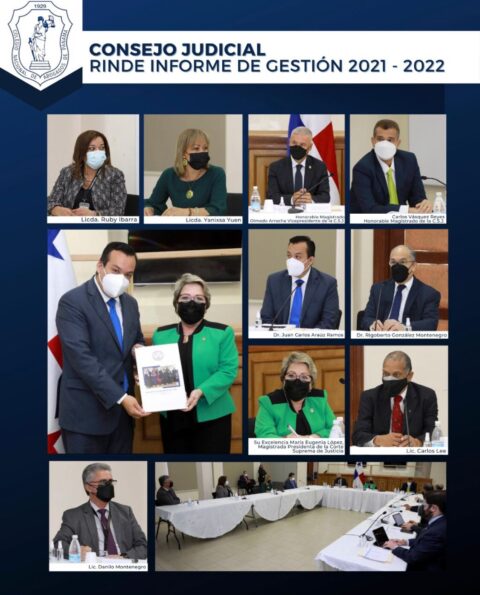 Consejo Judicial Rinde Informe de Gestion 2021 – 2022