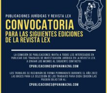 CONVOCATORIA PARA LAS SIGUIENTES EDICIONES DE LA REVISTA LEX