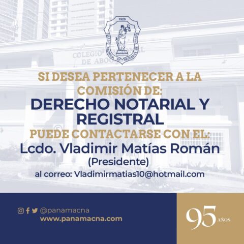 Comision Derecho Notarial y Registral