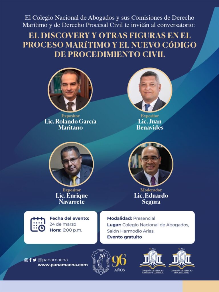 EL DISCOVERY Y OTRAS FIGURAS EN EL PROCESO MARÍTIMO Y EL NUEVO CÓDIGO DE PROCEDIMIENTO CIVIL