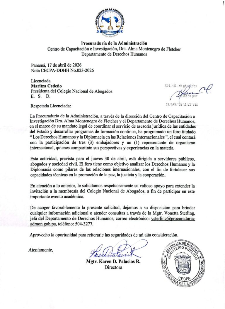 Derechos Humanos y la Diplomacia como pilares de las relaciones internacionales